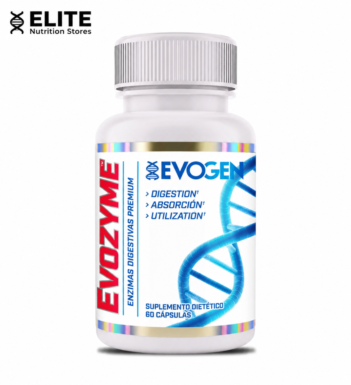 EVOGEN Enzymes | 60 capsulas