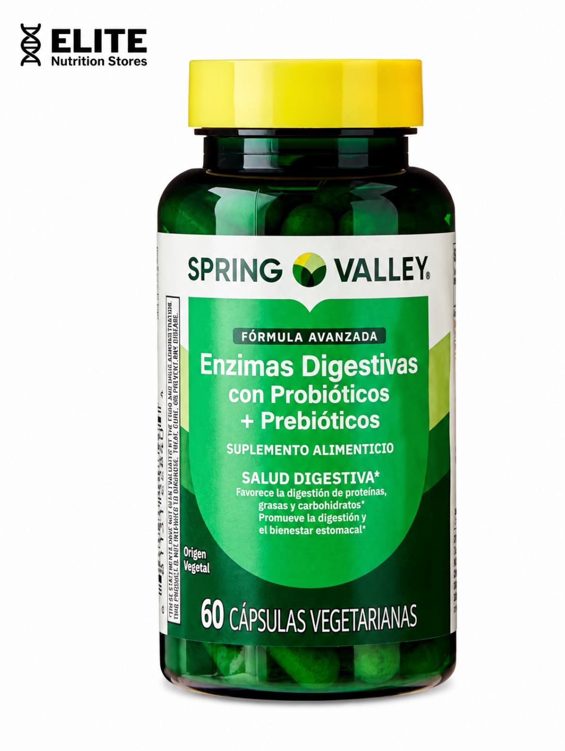 Enzimas Digestivas + Probióticos | 60 capsulas